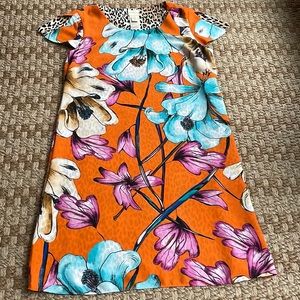 Chicos Reversible Floral-Animal Dress